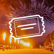 The Fire Night Fountains Show 2026 - Simple ticket