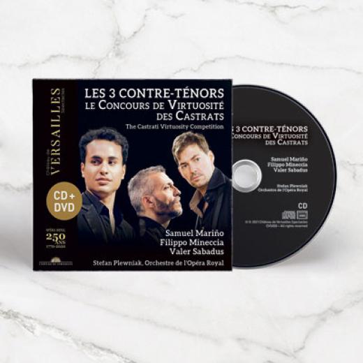 CVS050 - CD + DVD - Les 3 Contre-ténors