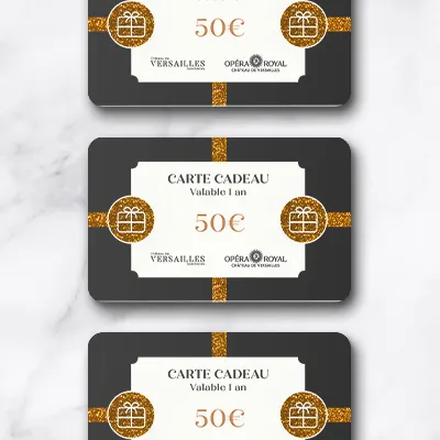 Carte cadeau d'une valeur de 50€ 