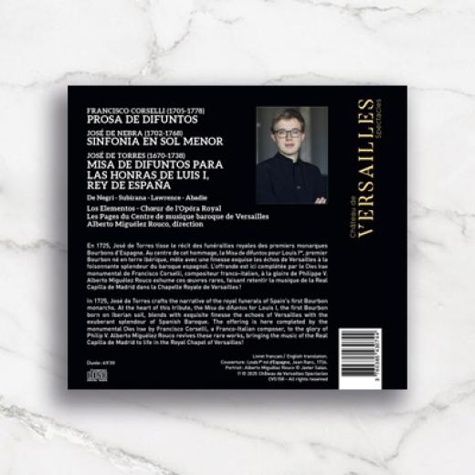 CD CVS 158 Requiem pour Louis Ier d'Espagne