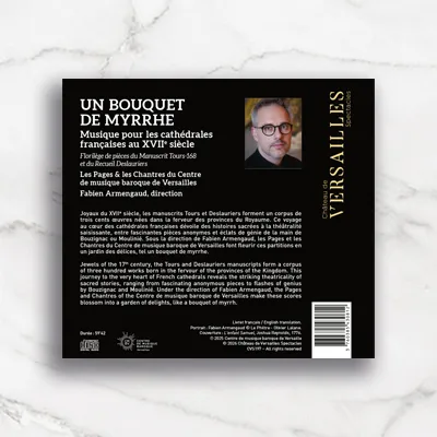 CD - Un Bouquet de Myrrhe