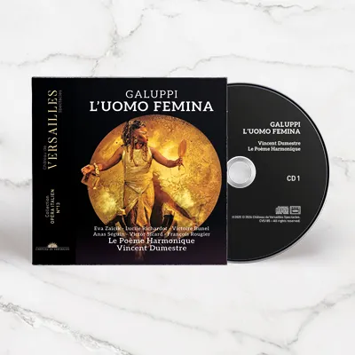 CD Galuppi L'Uomo Femina - cover