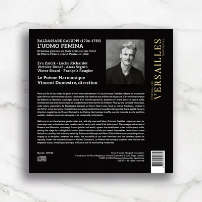CD Galuppi L'Uomo Femina - back cover
